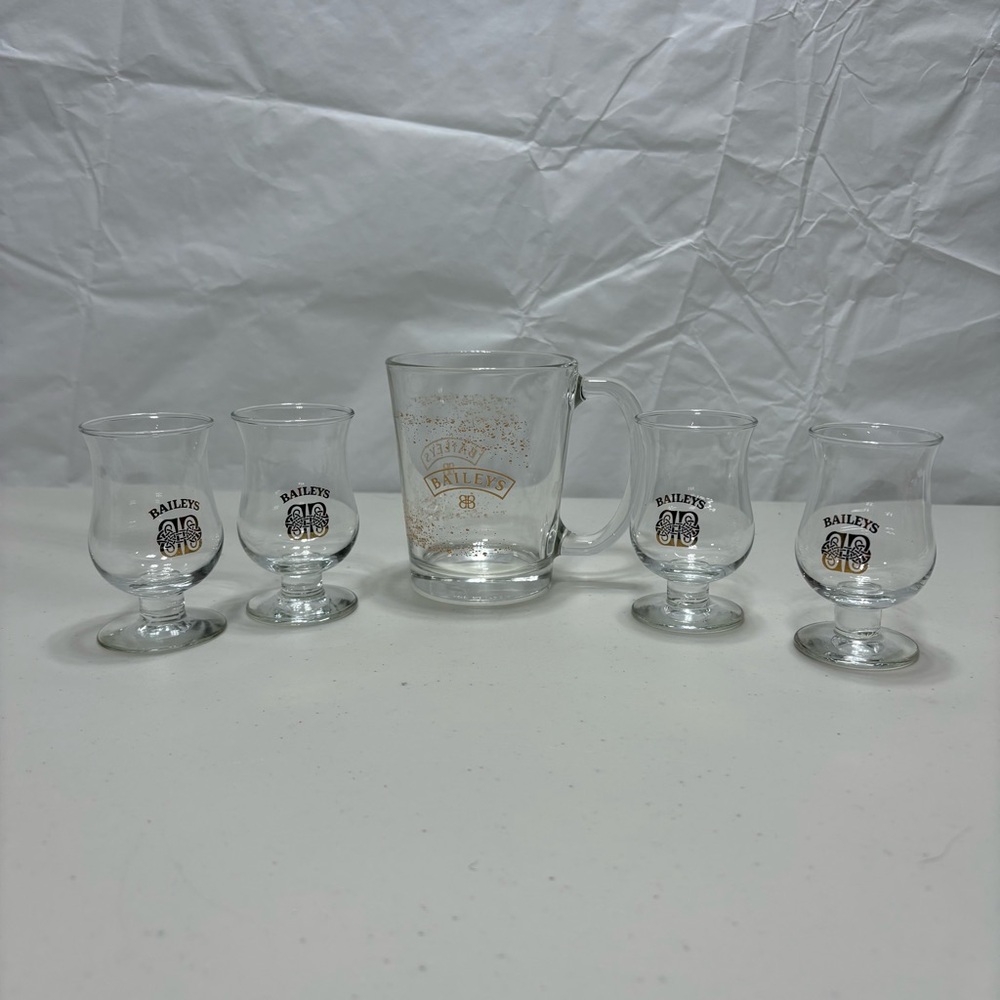 Baileys Goblet Set with Clear Glass Mug